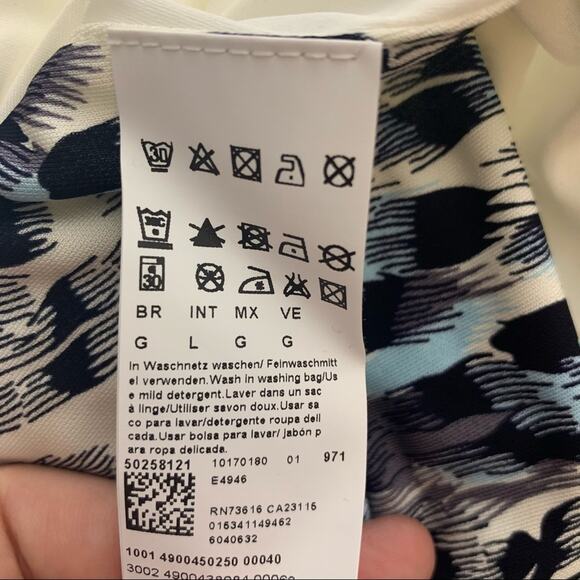 Hugo Boss ruched jersey leopard print dress - Picture 5 of 9